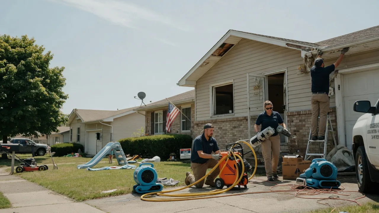 Water Damage Restoration in Deerfield, MI near me